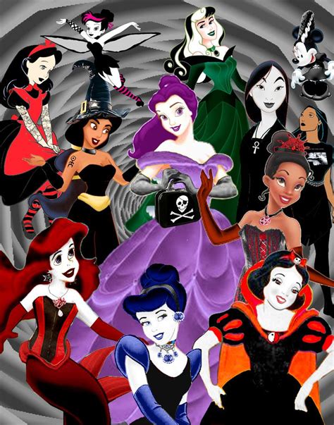 disney goth princess